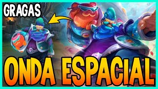 SKIN de GRAGAS ONDA ESPACIAL  League of Legends [upl. by Sicular4]