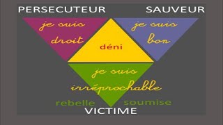 Le triangle dramatique Perversion narcissique  Manipulations [upl. by Olag718]