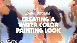 Classic Tutorial  Creating a Watercolor Painting Look [upl. by Rorke791]