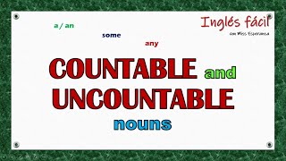 COUNTABLE and UNCOUNTABLE NOUNS en inglés🍔🥚☕🥛🥭🍎🧀 countableanduncountable [upl. by Afra]