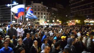 Movement “Dveri” Holds Protest Against The Pride Parade In Belgrade [upl. by Taro]