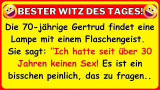 🤣 STARKER WITZ Eine 70jährige Frau bittet den Flaschengeist um einen sehr seltsamen Wunsch [upl. by Weidar]