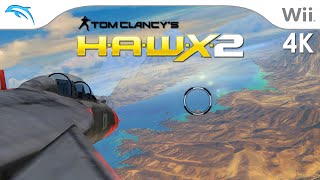 Tom Clancys HAWX 2 4K  2160p  60fps  Dolphin Emulator 240937  Nintendo Wii [upl. by Aneetsirk]