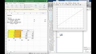 Método de Mínimos Cuadrados MATLAB Excel [upl. by Demahom]