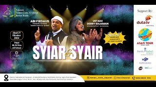 Event Syiar amp Syair Bersama Ustd Derry Sulaiman  Yayasan Taman Cinta Al Quran [upl. by Razid]