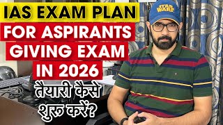 UPSC 2026 Plan For Beginners [upl. by Lohner]