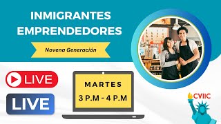 ATENCION CONVOCATORIA ABIERTA Inmigrantes Emprendedores 9 [upl. by Sinaj]