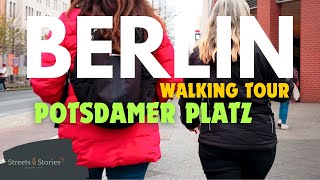 Winter Stroll Through Potsdamer Platz Christmas Market  Berlin Cold Weather Tour 4K 🎄❄️ [upl. by Buckie839]