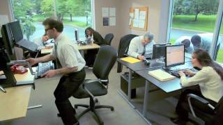 Ergotron WorkFitS SitStand Workstations [upl. by Wyndham]