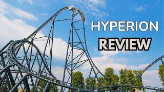 HYPERION REVIEW Is This The Best Roller Coaster at Energylandia [upl. by Hsoj]