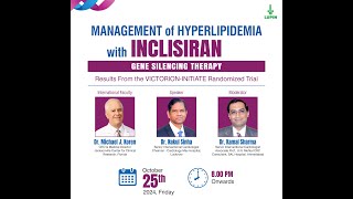 Management of Hyperlipidemia with INCLISIRAN [upl. by Bonucci137]