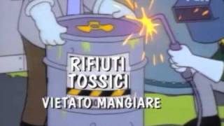 I Simpson  Smaltimento rifiuti tossici [upl. by Darnoc]