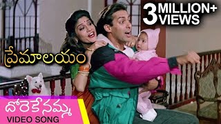 Premalayam Movie Video Song దోరేకేనమ్మ  Salman Khan  Madhuri Dixit  Telugu Best Movies [upl. by Neetsuj660]