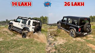 Thar Roxx vs Maruti Jimny  Does offroading features make any difference [upl. by Onileba135]