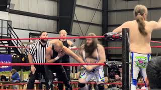 All star wrestling 12  Cloverdale Rodeo amp Country Fair 2024 [upl. by Oirretna]