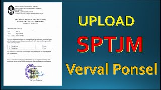 Cara Upload SPTJM Verval Ponsel [upl. by Talbert]