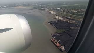 Landing Maputo Airport [upl. by Acimad]