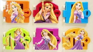 Rapunzel Surprise Trapped Doors Disney Tangled Princess [upl. by Follmer]