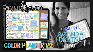 Cómo Fechar una Agenda Digital Planificador Digital PrintStick [upl. by Anialam]