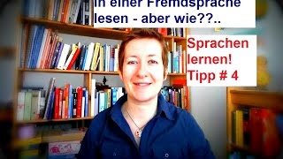 Sprachen lernen  Tipp 4  In einer Fremdsprache lesen [upl. by Annez381]