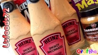 HEINZ Sauce Smokey Baconnaise  Produit Américain [upl. by Ahsilaf]