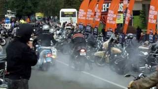 Harley BurnOut bei der European Bike Week Faak am See 2010 [upl. by Mellicent]