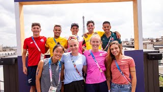 Team World Triathlon athletes reflect on their Paris 2024 experience  World Triathlon [upl. by Retsevlys]