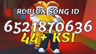 44 KSI Roblox Song IDsCodes [upl. by Lehcear106]