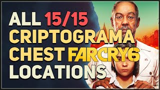 All 15 Criptograma Chest Locations Far Cry 6 [upl. by Jon]