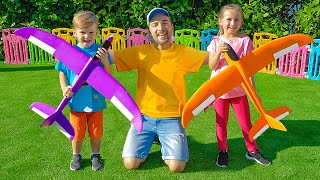 Kids playing summer outdoor games and activities for children [upl. by Koch]