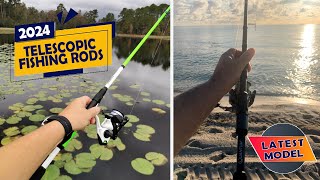 Top 5 Best Telescopic Fishing Rods for Ultimate Portability and Performance in 2024 [upl. by Izzy]