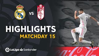 Highlights Real Madrid vs Granada CF 20 [upl. by Riki]