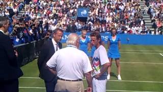 Nalbandian Disqualified vs Cilic [upl. by Yniatirb269]