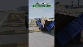 Which car can go over speed bumps with a load of 1400 kg beamngdrive beamng gaming [upl. by Harewood922]