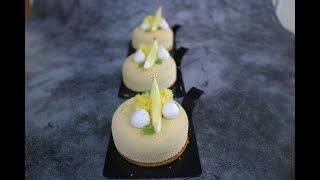 Recette entremets Amande citron [upl. by Ing696]