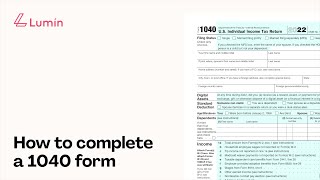 How to fill out and complete tax form 1040  Tax 2024 [upl. by Nauqas]