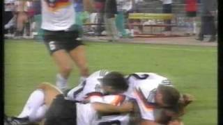 WM 1990 Alle Tore von Deutschland  Weltmeister 1990 [upl. by Ansell]