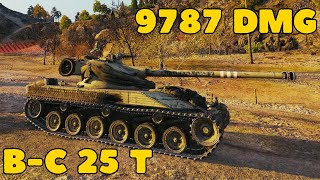 BatChâtillon 25 t  9787 damage💪XDarkillerX RD1 [upl. by Furlani]