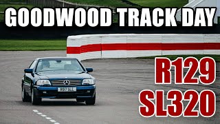 GOODWOOD TRACK DAY  R129 SL320 [upl. by Grounds]