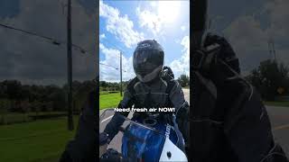 An Unexpected Encounter Riding A Suzuki GSXR 750 Motorcycle  Insta360 x4 [upl. by Suirrad]