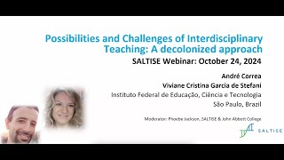 Possibilities and Challenges of Interdisciplinary Teaching A decolonized approach [upl. by Spillihp]