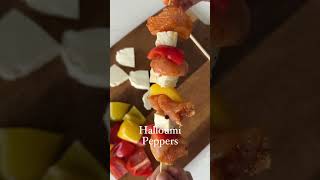 How to Make Air Fryer Nandos Chicken amp Halloumi Skewers  Quick amp Tasty Dinner [upl. by Frentz]