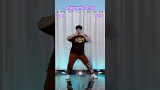 ILLIT Magnetic Mirrored Dance Tutorial Slow Music shorts illitmagnetic [upl. by Aikat330]