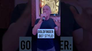 Goldfinger — James Bond 007 karaoke  goldfinger shirleybassey karaokesongs [upl. by Idas617]