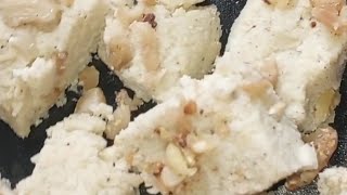 নারকেলের বরফি মিষ্টি অল্প সময়ে বানালামNarkeler borfi misti recipe in bengaliNarkeler misti [upl. by Cuda97]