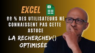 La Fonction RECHERCHEV Optimisée Avec TRANSPOSE DExcel [upl. by Tina]