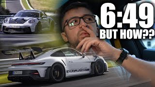 Legit Porsche 992 GT3 RS Nürburgring Laptime Analysis [upl. by Liddy]