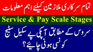 Govt Employees Salary Calculator  Basic Pay Scale Stages  Pay Scale Chart Stages  BPS Stages [upl. by Moishe]