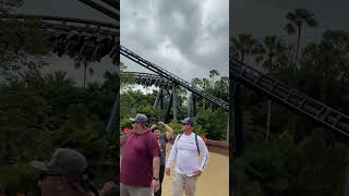 Velociraptor Coster 360 view from the ground universalstudiosorlando velociraptor [upl. by Opiak]