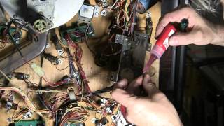 Rebuilding pinball flippers  Bally Black Rose WPC  Pt 4  PinballHelpcom [upl. by Sibilla]